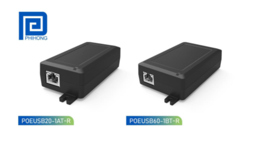 Phihong introduces Power Delivery Power-over-Ethernet to USB-C converters image