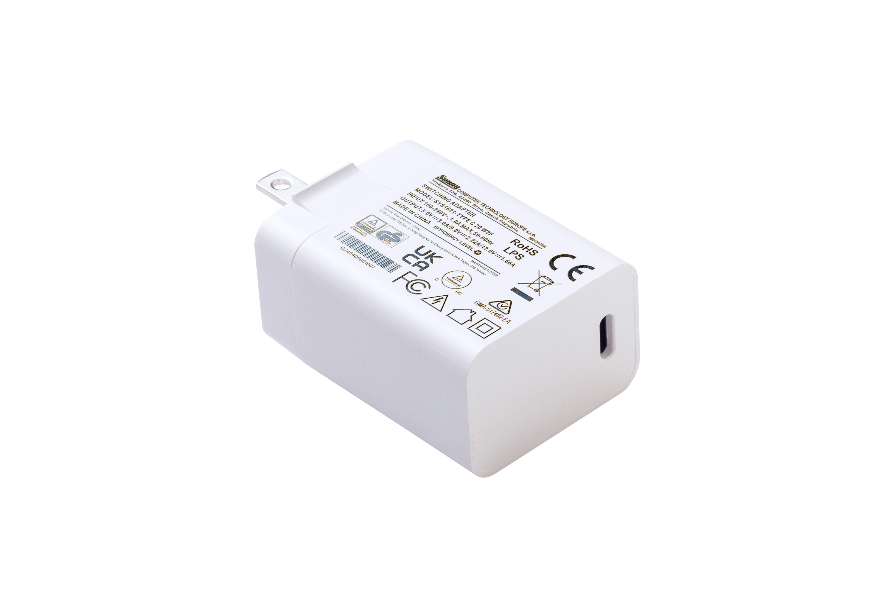 SYS1621-TYPE C 20 W2F image